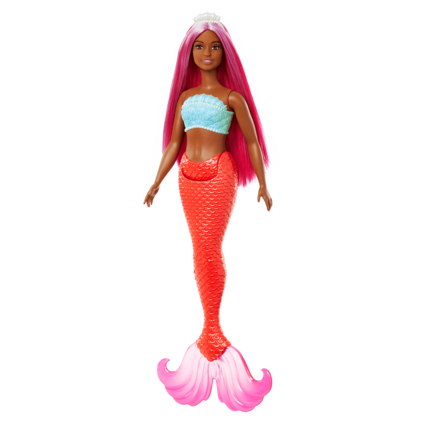 Barbie-Poup¨¦es Sir¨¨nes Avec Cheveux et Nageoire Color¨¦s et Serre-T¨ºte