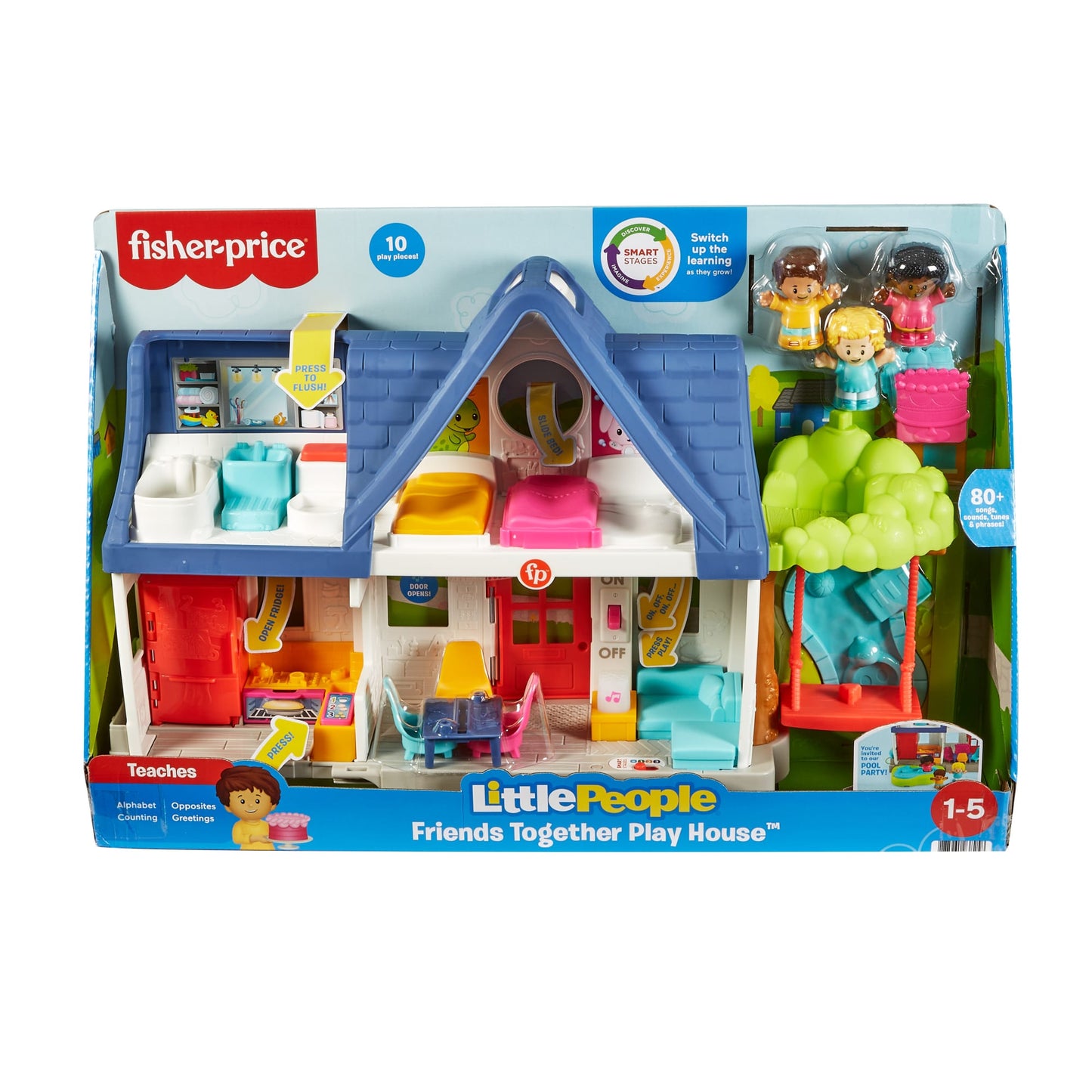 Little People Juguete para Beb¨¦s Casita de los Amigos