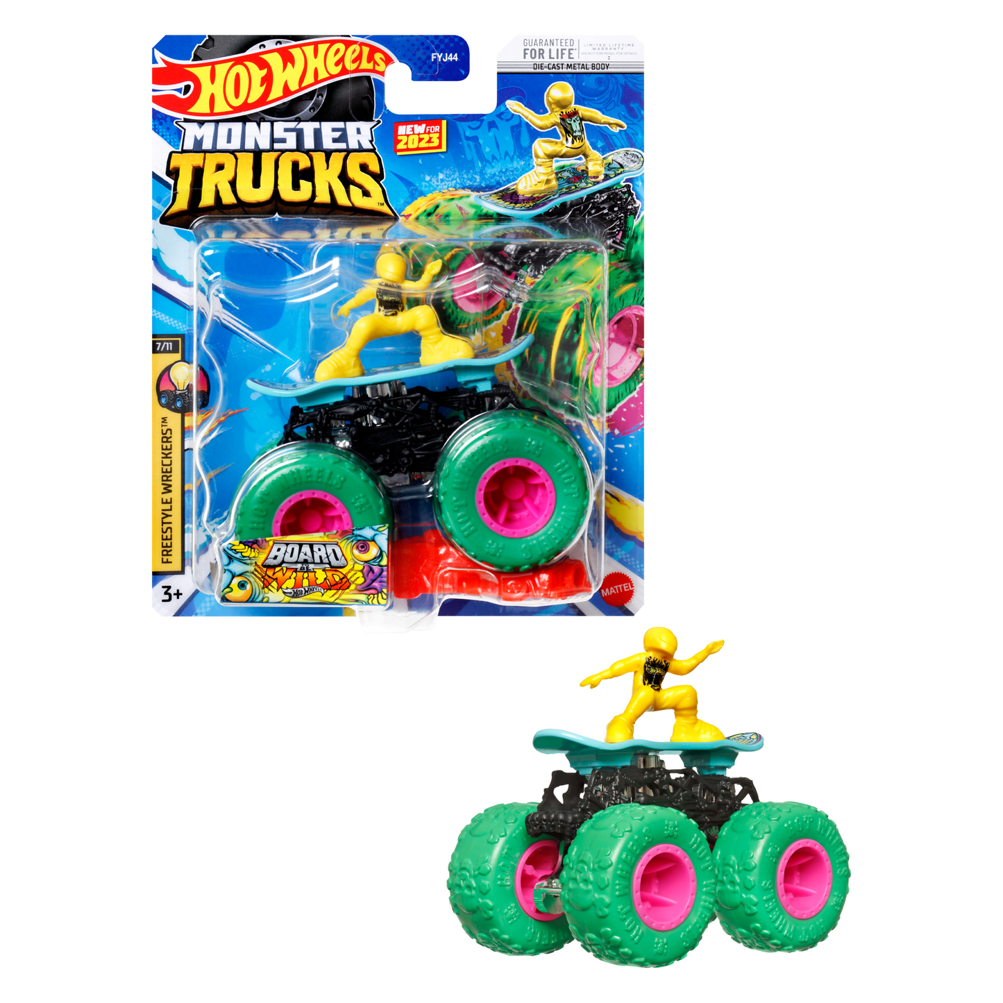 Hot Wheels Monster Trucks Ve¨ªculo de Brinquedo Carro Surpresa Escala 1:64
