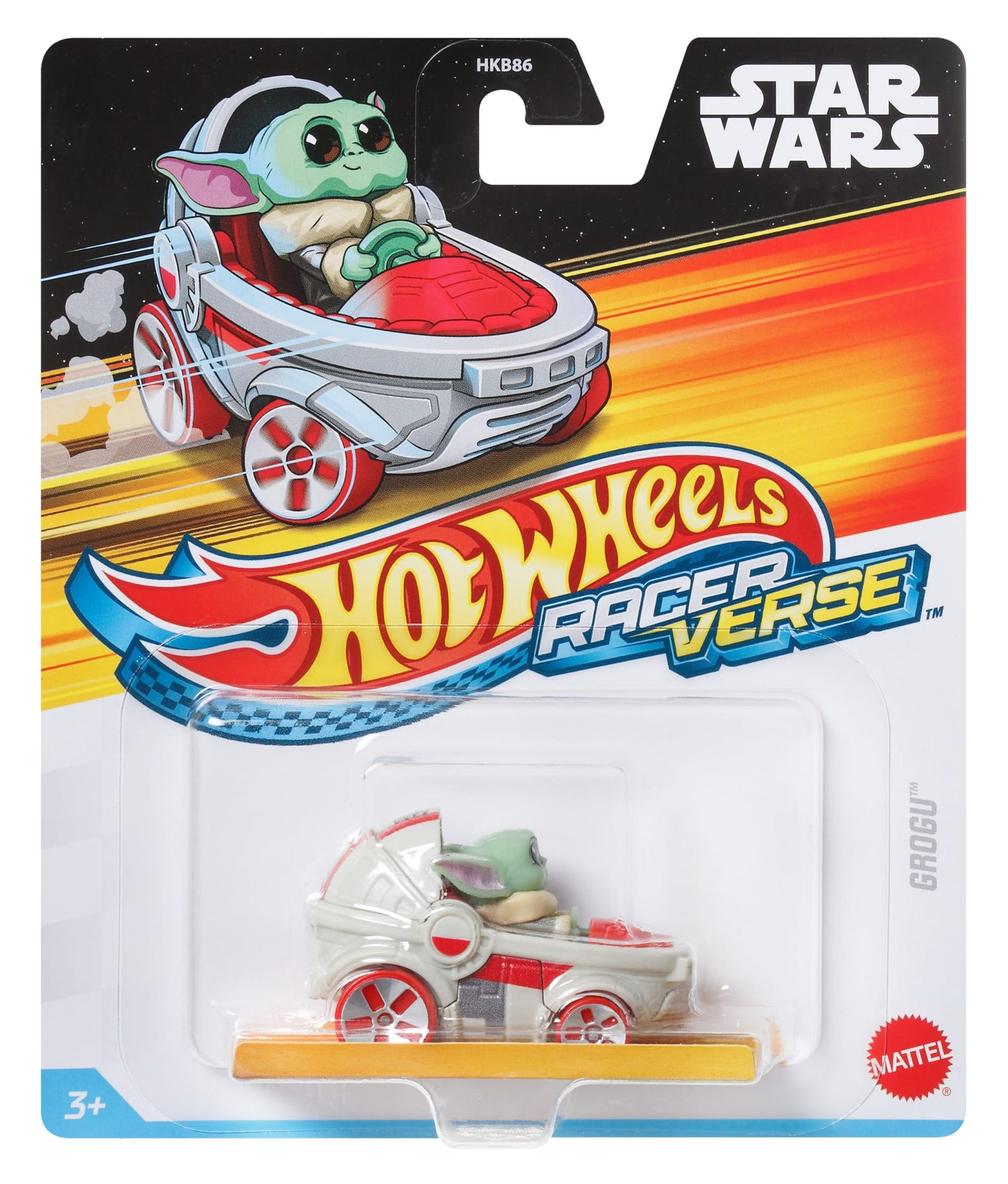 Hot Wheels RacerVerse Ve¨ªculo de Brinquedo Grogu no Pod