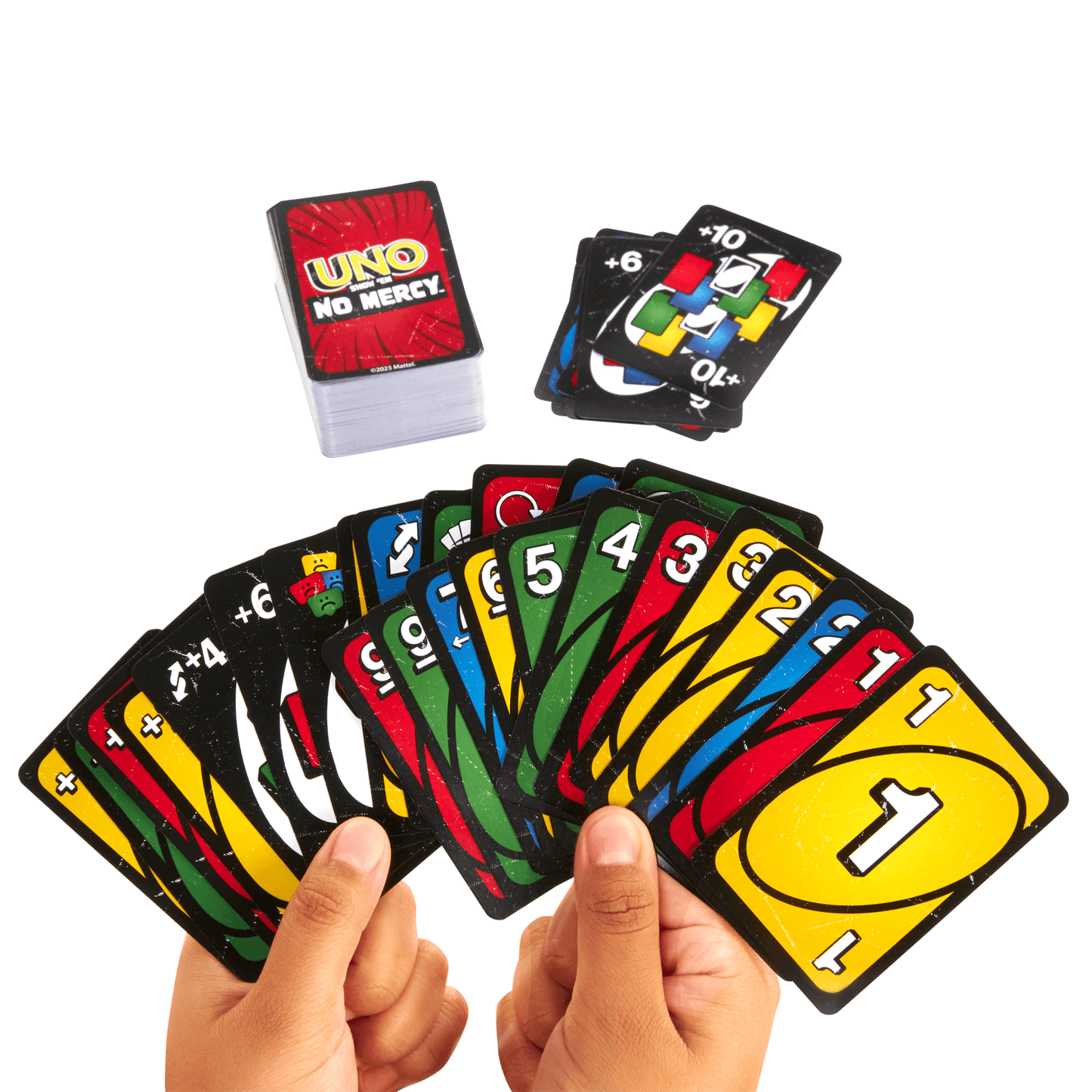 Uno Show ¡®Em No Mercy  Jeu de Cartes Pour enfants et Adultes