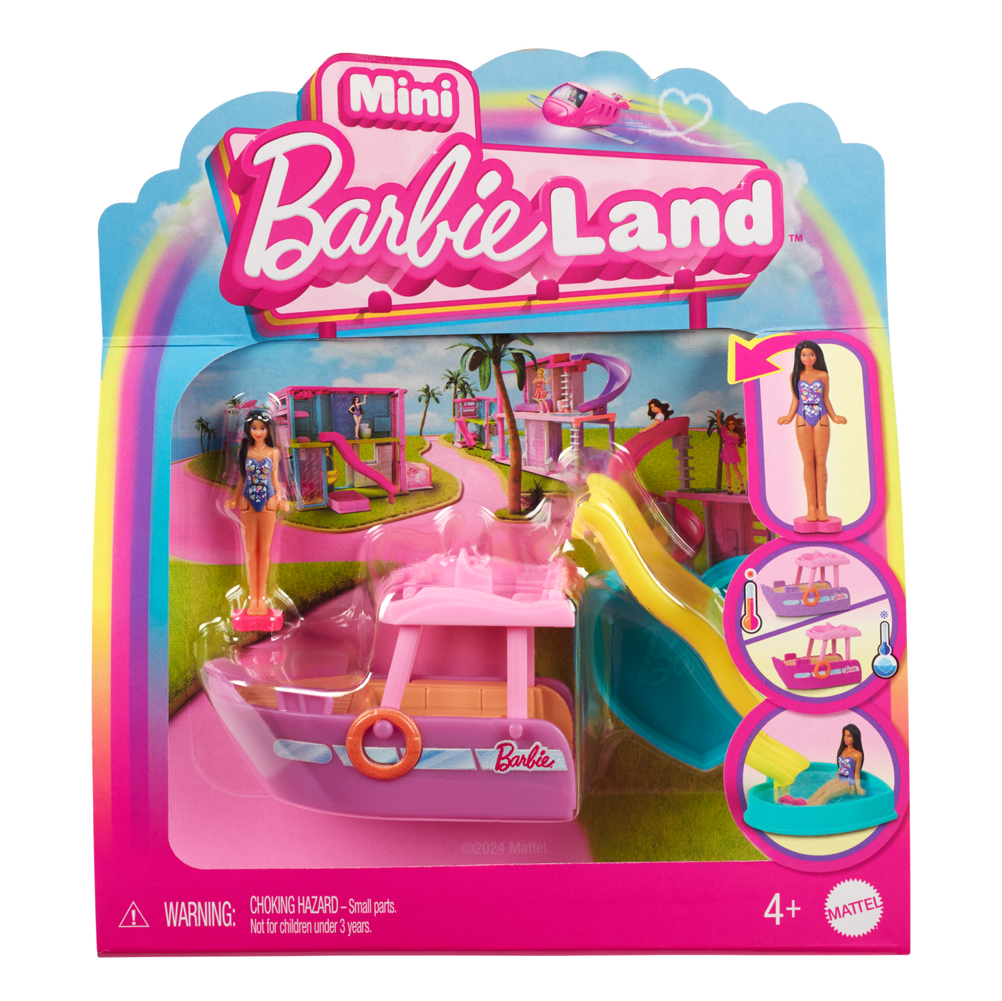 Barbie Mini BarbieLand Veh¨ªculo para Mu?ecas Yate de los Sue?os