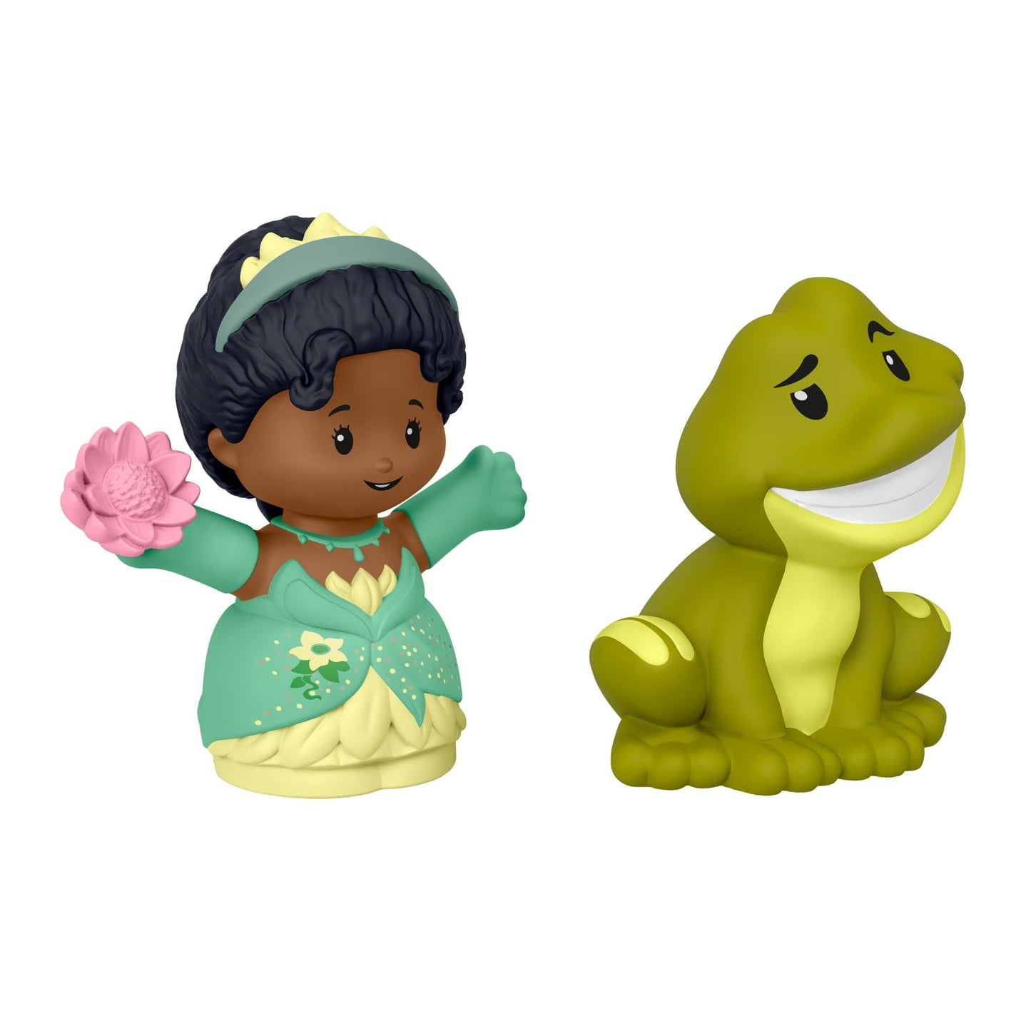 Little People Disney Princesa Juguete para Beb¨¦s Figuras de Tiana y Naveen