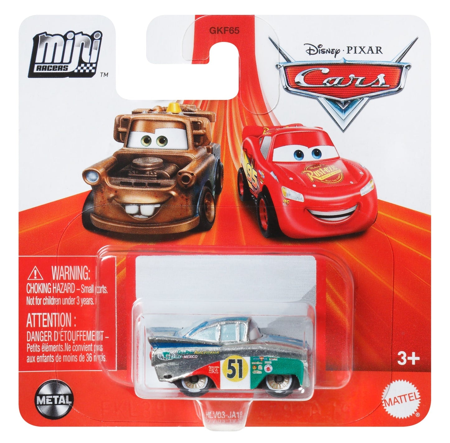 Cars de Disney y Pixar Minis Corredores Veh¨ªculo de Juguete Mini Ram¨®n de Radiador springs