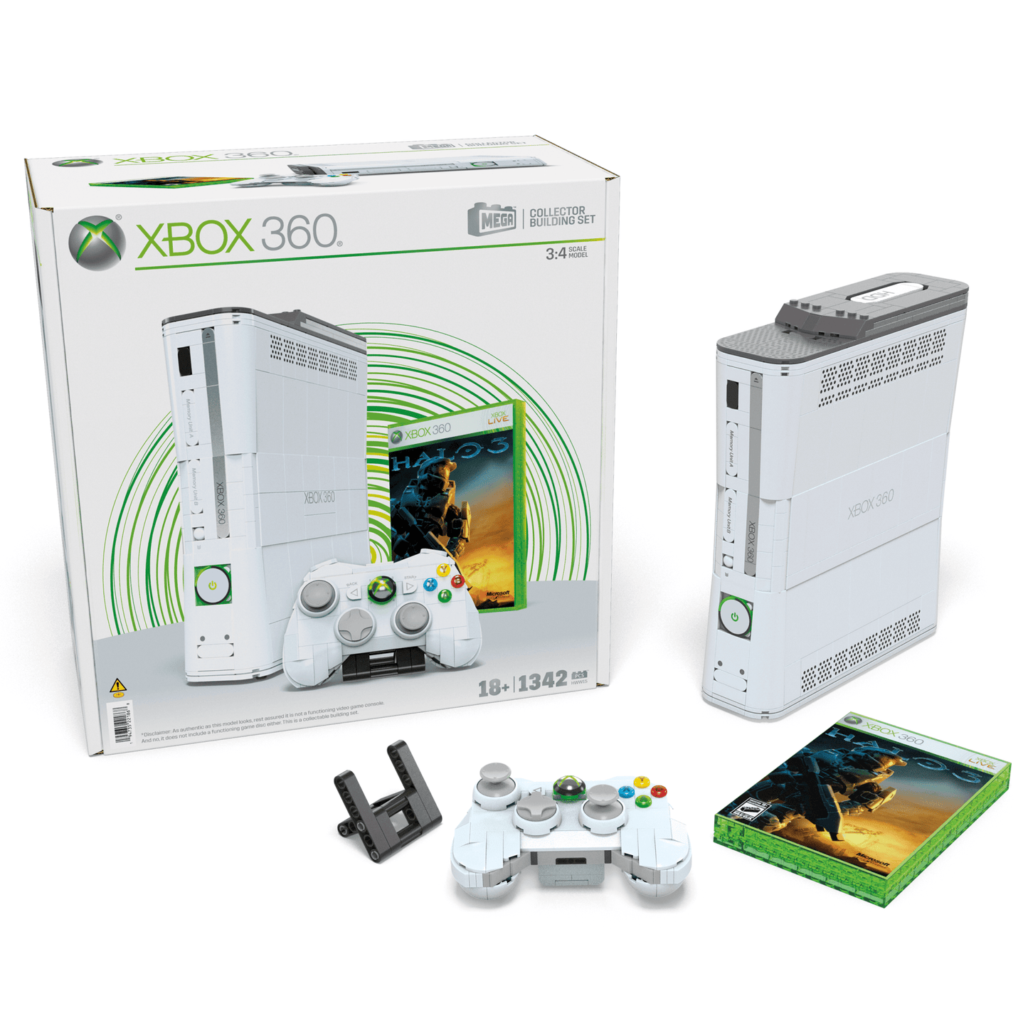 Mega  Xbox360 de Microsoft  R¨¦plique de Coll., Voyants (1342 Pces)