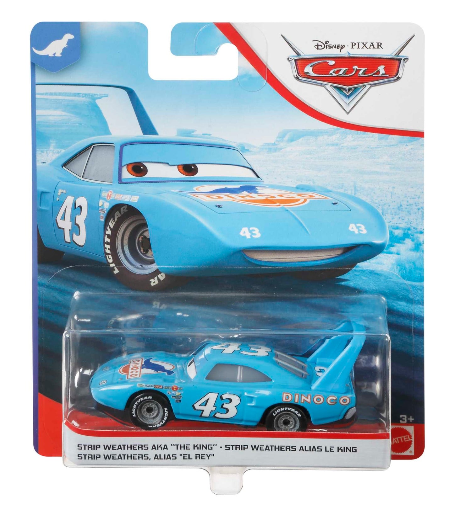 Carros da Disney e Pixar Diecast Ve¨ªculo de Brinquedo Strip Weathers Alias O Rei