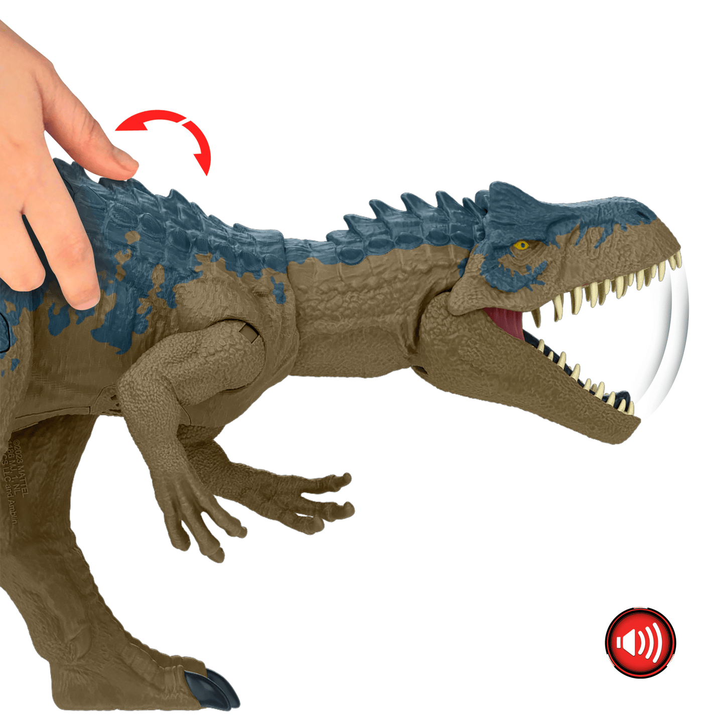 Jurassic World-Carnage Sans Piti¨¦-Allosaurus Avec Attaque et Sons