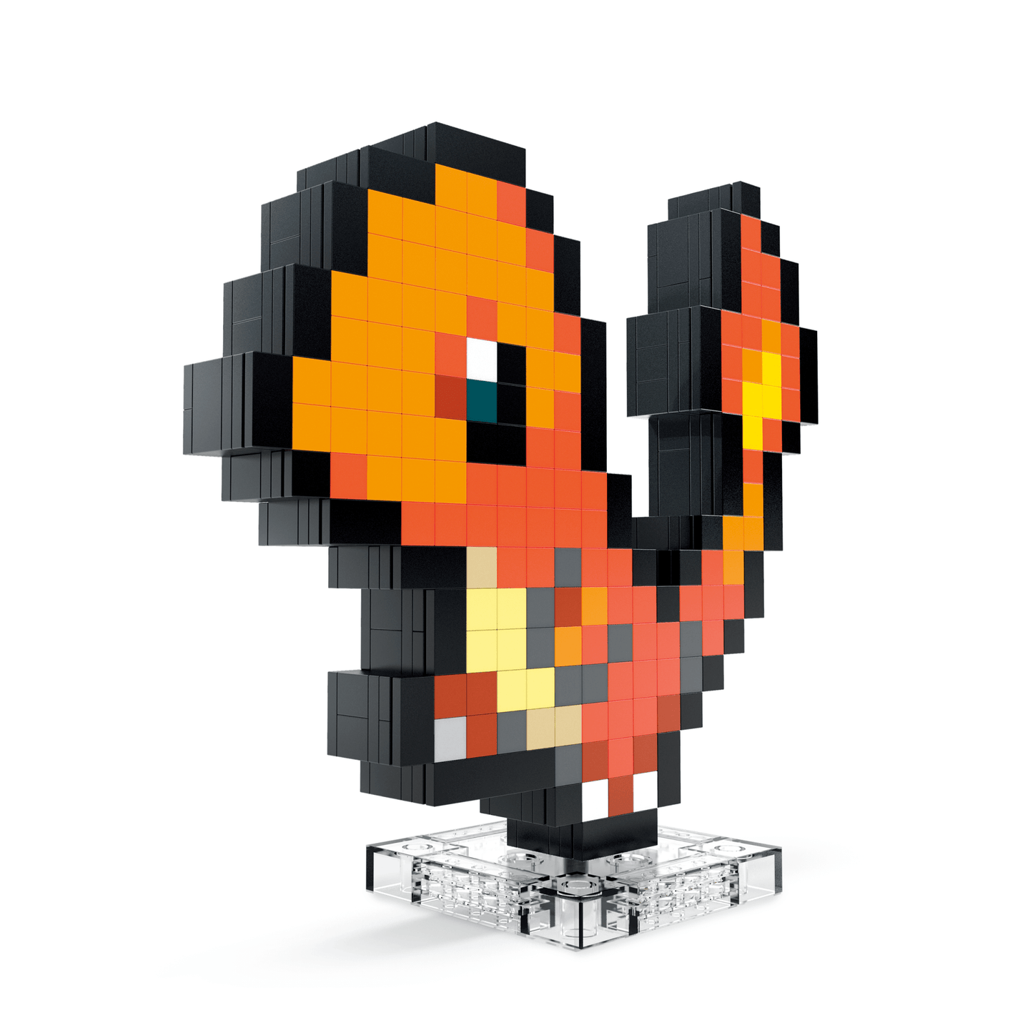 MEGA Pok¨¦mon Charmander Building Toy Kit (349 Pieces) Retro Set For Collectors