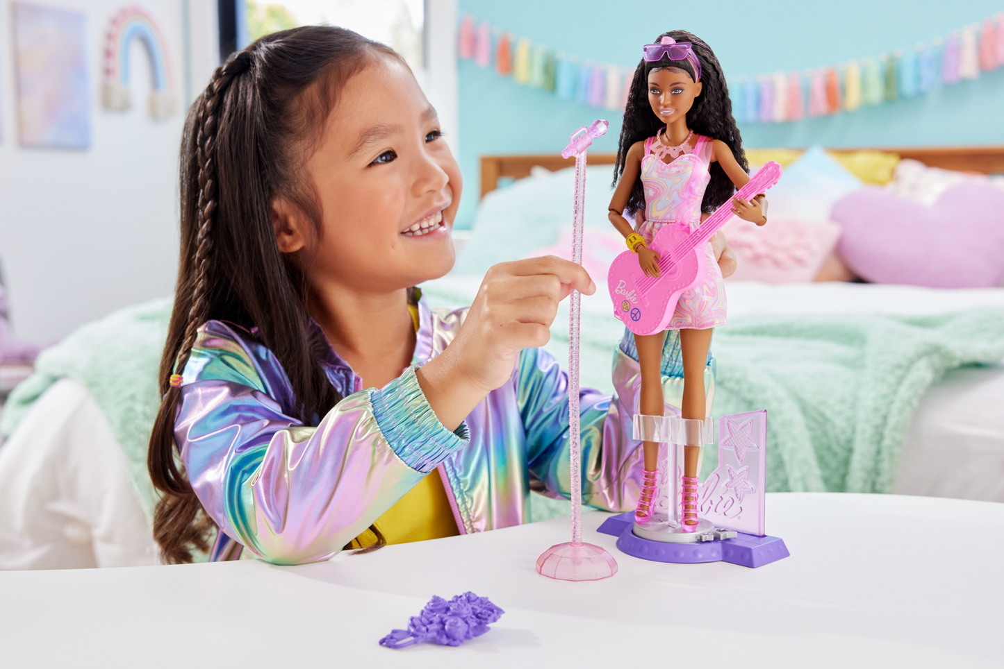 Barbie  Carri¨¨res  65Anniversaire  Vedette Pop et 10Accessoires
