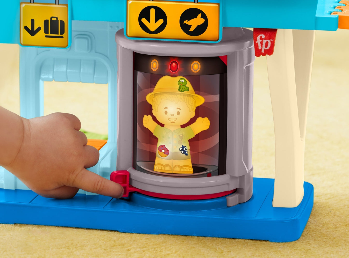Little People Brinquedo para Beb¨ºs Aventuras no Aeroporto
