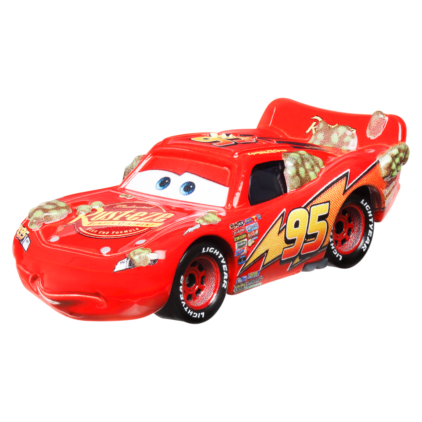 Carros da Disney e Pixar Diecast Ve¨ªculo de Brinquedo Pacote de 2 Mate & Relampago McQueen Cacto