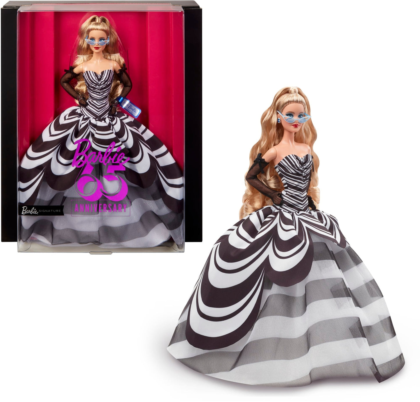 Barbie ¨C Signature ¨C 65E?Anniversaire ¨C Poup¨¦e de Collection, Blonde