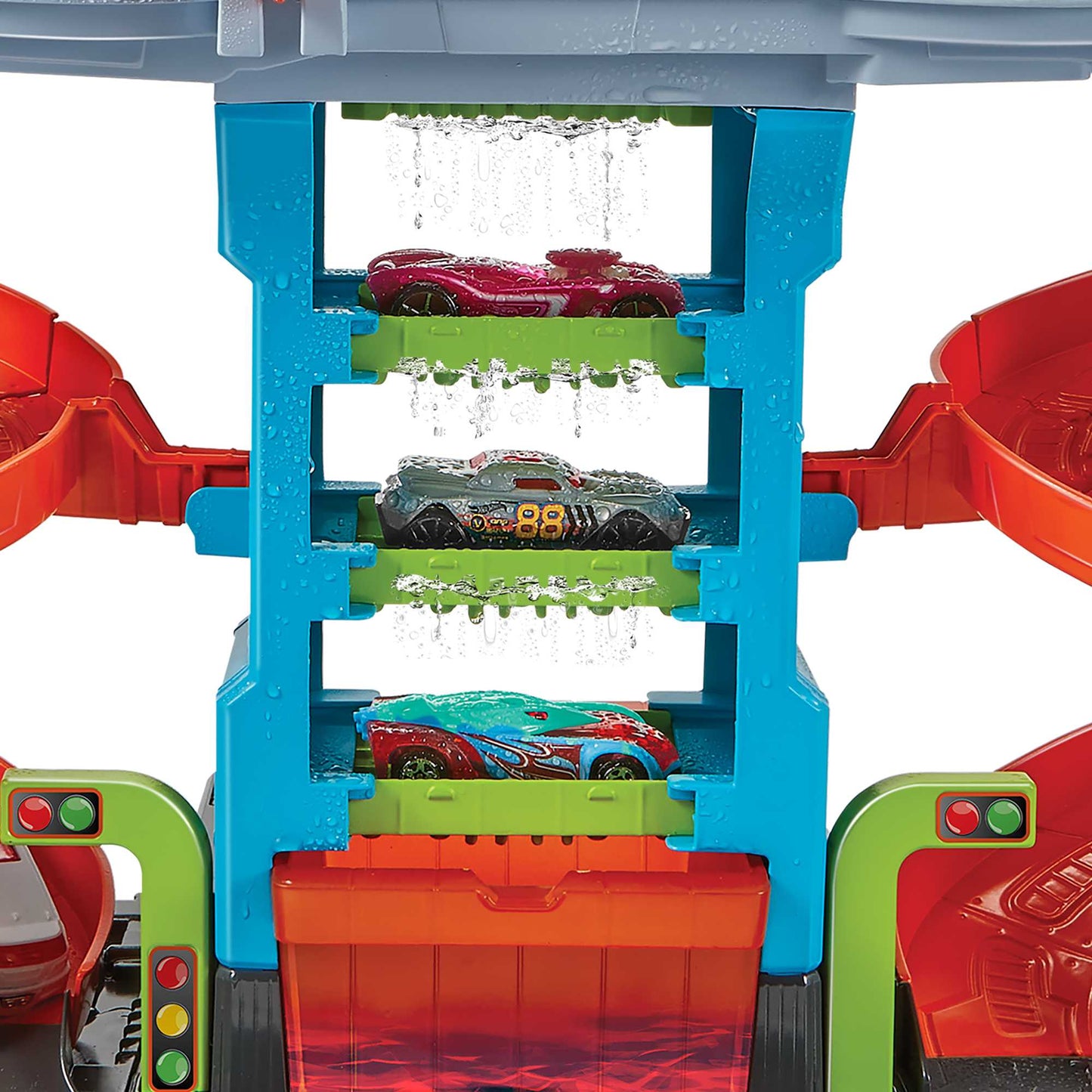 Hot Wheels City Pista de Brinquedo Lava-r¨¢pido Mega Torre