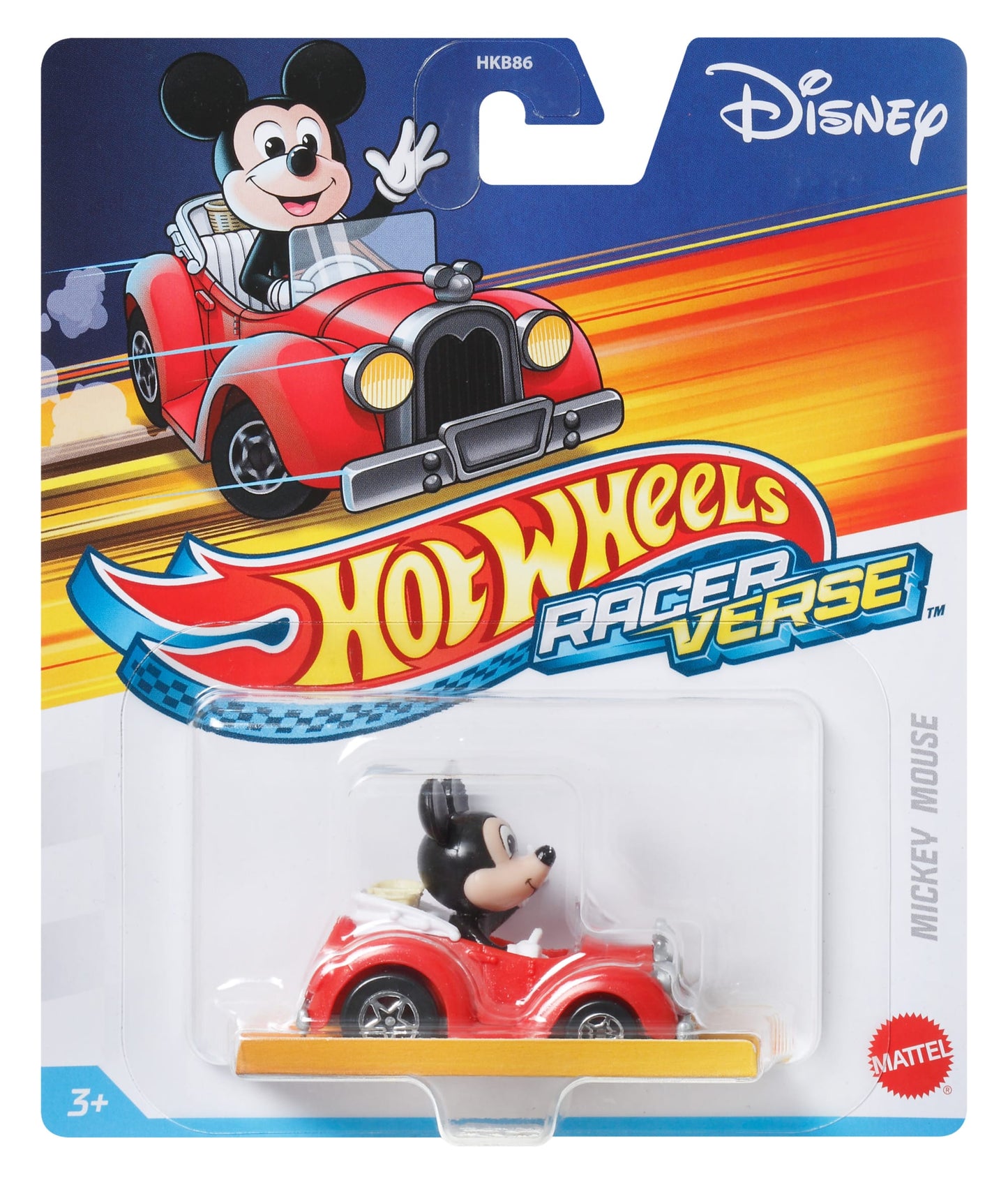 Hot Wheels RacerVerse Veh¨ªculo de Juguete Mickey Mouse