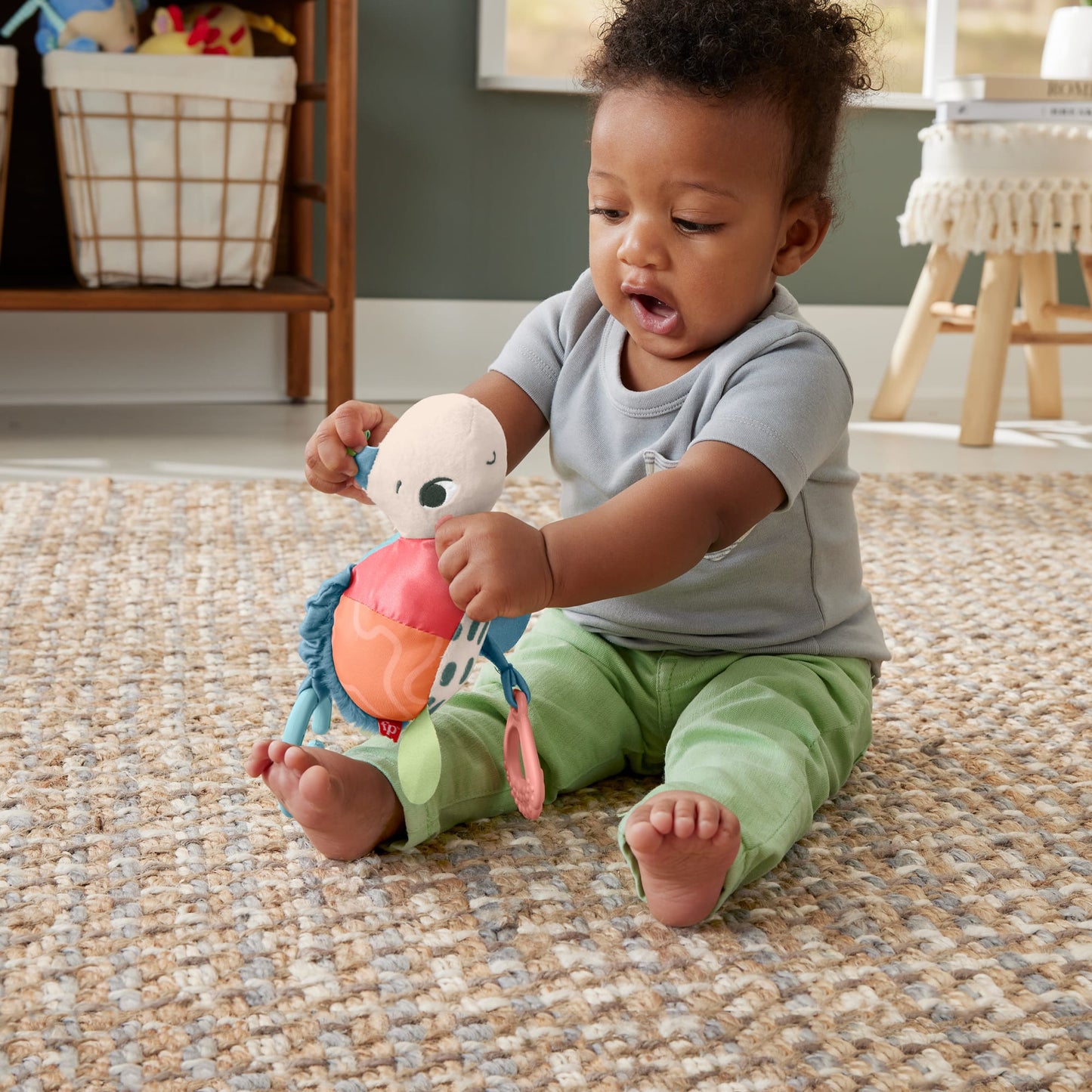 Fisher-Price Planet Friends Honu, Ma Tortue ¨¤ Suspendre, Sensorielle