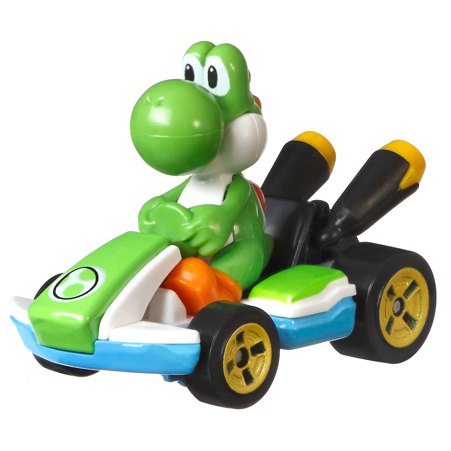 Hot Wheels Mario Kart Veh¨ªculo de Juguete Yoshi Est¨¢ndar Kart