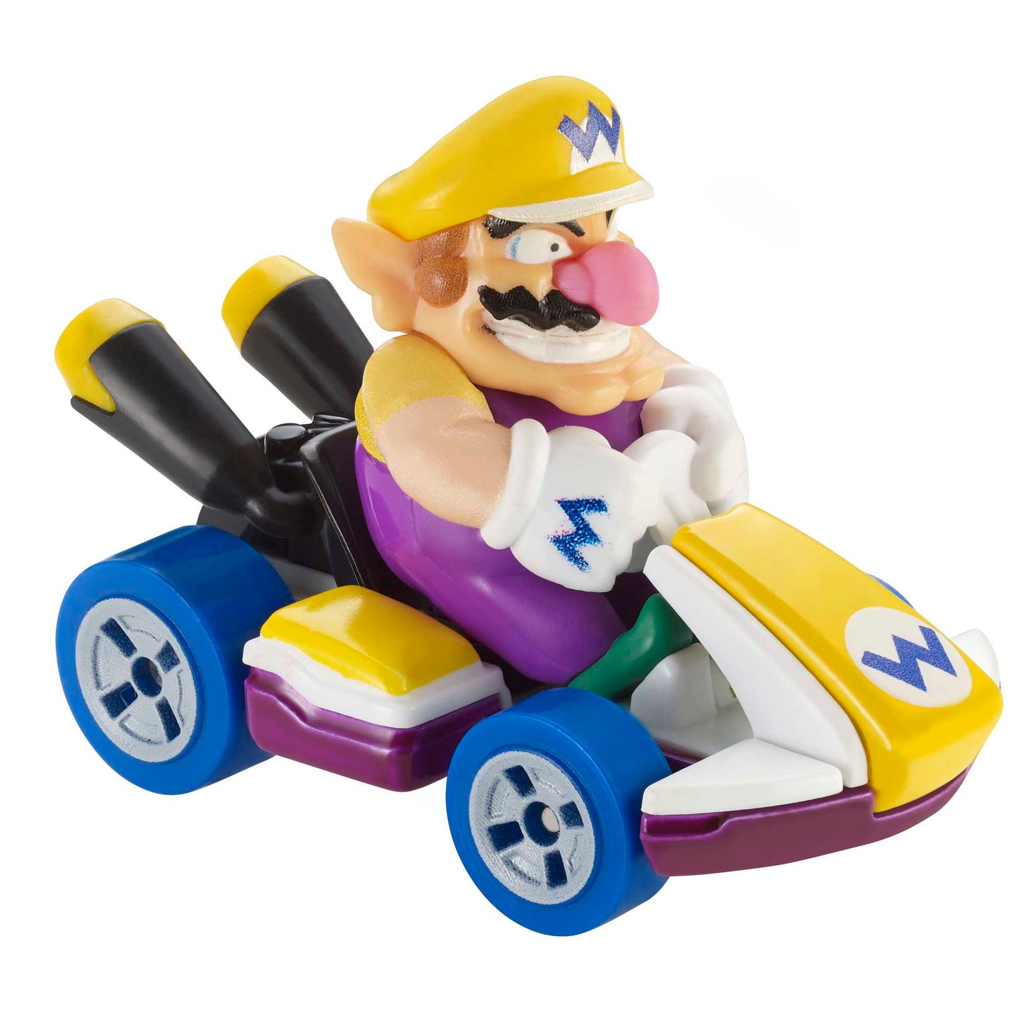 Hot Wheels Mario Kart Veh¨ªculo de Juguete Wario Est¨¢ndar Kart